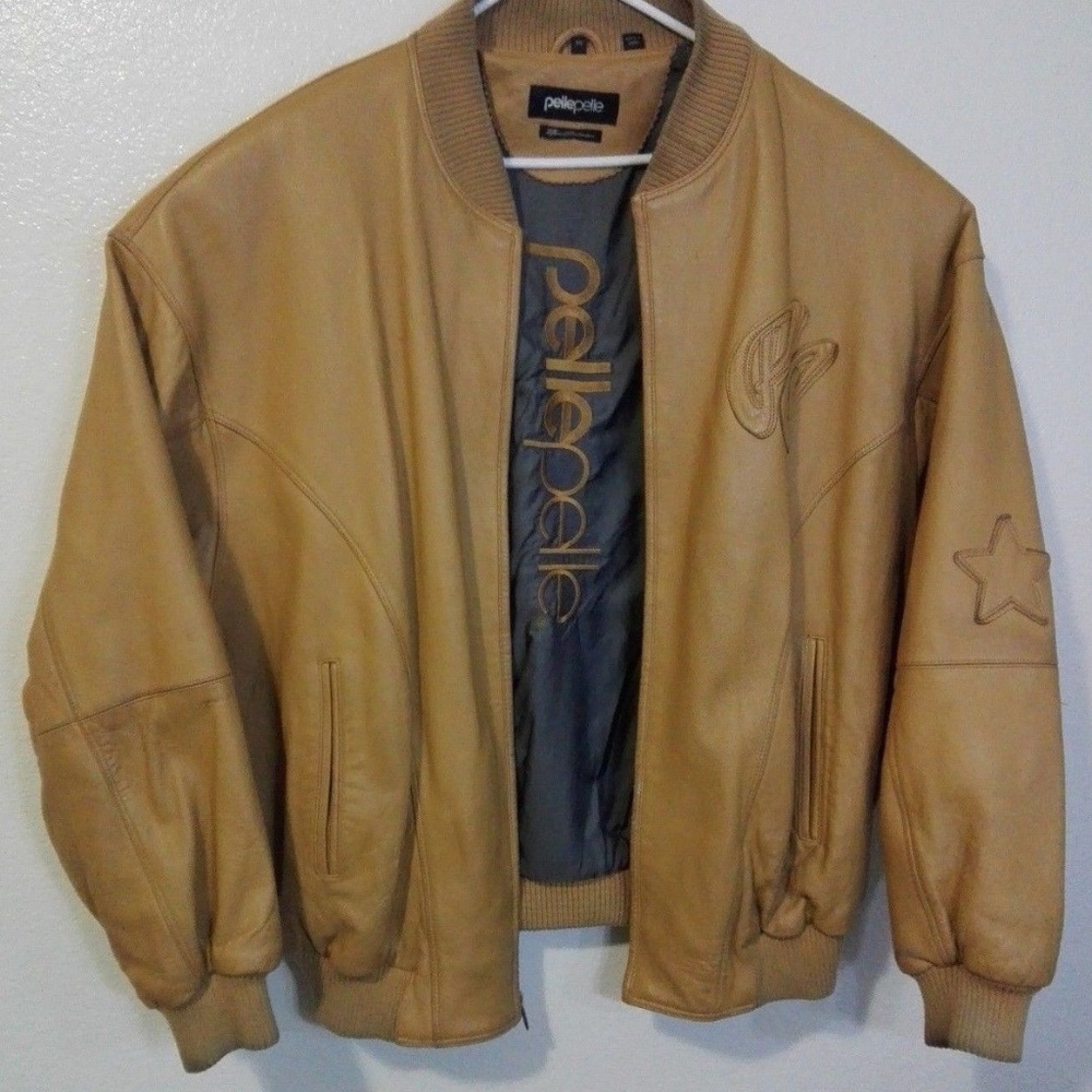 Pelle Pelle Soda Club 1978 Brown Leather Jacket - Picture 2 of 4